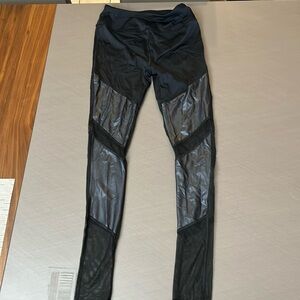 Black leggings, curtain call